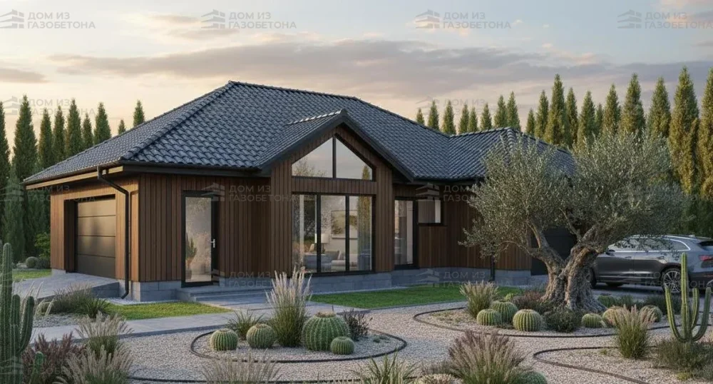 Проект Двухэтажный дом 14 на 19, 212 м2