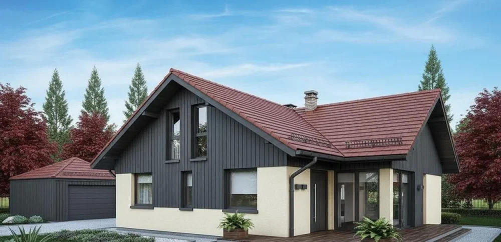 Проект Одноэтажный дом 11 на 18, 145 м2